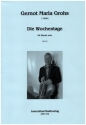 Die Wochentage fr Klavier