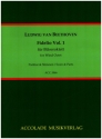 Fidelio Band 1 fr 2 Oboen, 2 Klarinetten, 2 Fagotte, 2 Hrner und Kontrabass Partitur und Stimmen