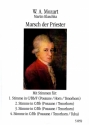 Marsch der Priester fr 4 Blechblser Partitur und Stimmen