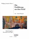 Die Entfhrung aus dem Serail fr 8 Hrner und Orgel Partitur und Stimmen