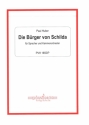 Die Burger von Schilda for narrator and chamber orchestra score