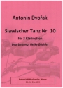 Slawischer Tanz Nr.10 op.72,2 fr 3 Klarinetten Partitur und Stimmen