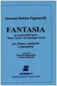 Fantasia per flauto, clarinetto e pianoforte partitura e parties