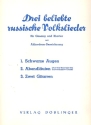 3 beliebte russische Volkslieder fr Gesang und Klavier