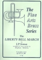 Liberty Bell March for 2 trumpets, horn, trombone and tuba score and parts