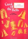 Carol of the Bells: for medium high voice and piano (organ)