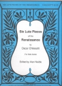 6 Lute Pieces of the Renaissance for guitar