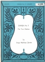 Danza no.2 for 2 guitars score