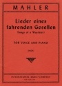 Lieder eines fahrenden Gesellen for high voice and piano