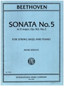 Sonate D-Dur op.120,2 fr Kontrabass und Klavier