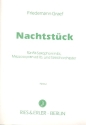 Nachtstck fr Alt -Saxophon (Mezzosopran ad libitum) und Streichorchester Partitur