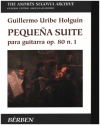 Pequea Suite op.80,1 para guitarra