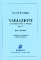 Variazioni su un tema di W.A. Mozart op.7 per chitarra