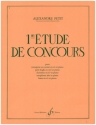 1e Etude de Concours pour trompette(cornet)/petit bugle/clarinette/saxophone/basse et piano partition et parties