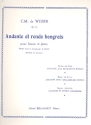 Andante et rondo hongrois op.35 pour basson et piano