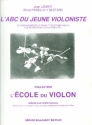 L'ABC du jeune violoniste accompagnements de piano et de second violon des rcrations des cahiers 1 et 2