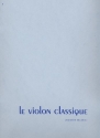 Le violon classique vol.1 pour violon et piano