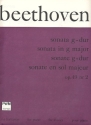 Sonate G-Dur op.49,2 fr Klavier