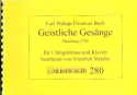 Geistliche Gesnge fr Gesang und Klavier