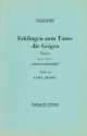 Erklingen zum Tanze die Geigen: fr Salonorchester Ergnzungsstimmen gr. Orch.