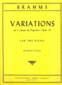 Variations on a Theme by Paganini op.35 for piano