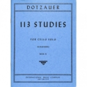 113 studies volume 4 solo Violoncello Partitur (zugleich Spielpartitur)