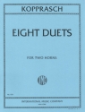 Eight duets for 2 horns Partitur (zugleich Spielpartitur)