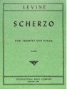 Levine, Myron - Scherzo Trompete und Klavier Partitur und Stimmen