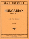 Macdowell, Edward Hungarian op.39/12 for piano Partitur (zugleich Spielpartitur)