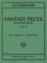 Fantasy Pieces op.73 Klarinette in A und Klavier Partitur (zugleich Spielpartitur)