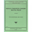 French II 20th Century Recital Pieces Alt Sax und Klavier Partitur (zugleich Spielpartitur)