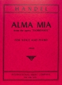 Alma mia hohe Stimme und Klavier Partitur (zugleich Spielpartitur)