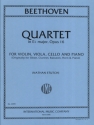 Quartet Eb Major for violin, viola, cello and piano