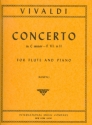 Concerto in c minor RV441 for flute and orchestra flute and piano