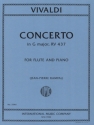 Concerto G major for flute and orchestra for flute and piano