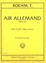 Air allemand op.22 for flute and piano