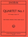 Quartet no.1 D major op.23 for violin and viola