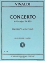 Concerto G major for Flute and Orchestra for flute and piano