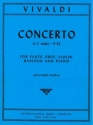 Concerto C major for flute, oboe, viola, bassoon and piano