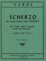 Scherzo from 'Falstaff' for flute, oboe, clarinet and bassoon