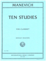 10 studies for clarinet