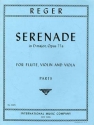 Serenade op.7a for flute, violin and viola