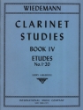 Wiedemann, Studies vol.4 - Etudes (1-20) for clarinet solo