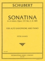 Sonatina a minor op.37/2 for alto sax and piano