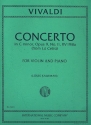 Concerto in c minor op.9,11 RV198a for Violin, Strings and Organ for violin and piano