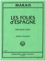 Les Folies d'Espagne for solo flute