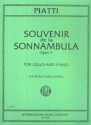 Souvenir de la sonnambula op.5 for cello and piano