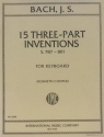 J.S.Bach, 15 3-part inventions BWV787-801 for piano solo