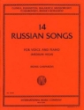 14 Russian Songs (Glinka, Rubinstein, Mussorgsky, Tschaikowsky, Rimsky for voice and piano