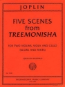 Five Scenes from Treemonisha 2 Geigen, Bratsche und Violoncello Partitur und Stimmen